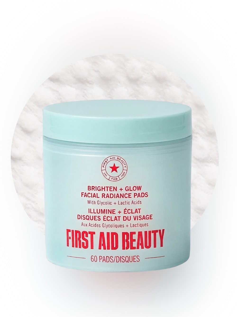 First Aid Beauty Brighten + Glow Facial Radiance Pads - 60CT